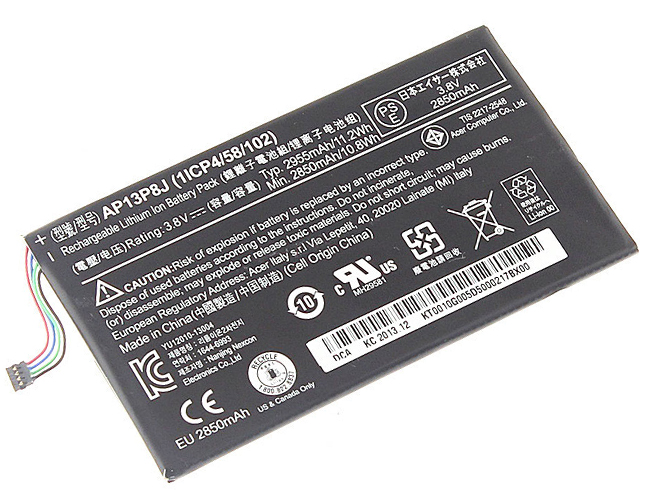 Batería para Acer Iconia Tab B1 720 Tablet Battery (1ICP4/58/Acer Iconia Tab B1 720 Tablet Battery (1ICP4/58/102)